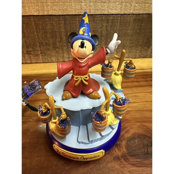 Hallmark Disney Sorcerer’s Apprentice Mickey Fantasia Ornament -missing An Arm - Picture 2 of 6